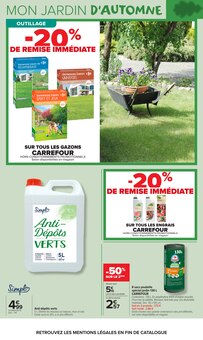 Promotion Engrais dans le prospectus Carrefour Market, valable du 22/09/2026 au 11/10/2026 Promo Engrais dans le catalogue Carrefour Market du moment à la page 6