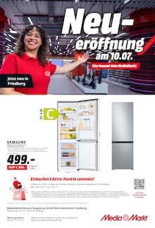 MediaMarkt Saturn Prospekt "Neueröffnung" mit  Seite (Augsburg)