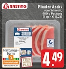 Aktuelles Minutensteaks vom Schwein Angebot bei EDEKA in Gelsenkirchen ab 4,49 €