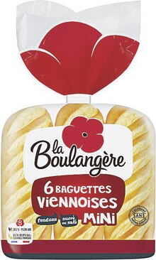 Géant Casino Saint-Étienne - Mini baguettes viennoises Promo Mini baguettes viennoises dans le catalogue Géant Casino "Bonne fête Maman" à Saint-Étienne