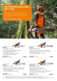 STIHL Neustadt Prospekt der aktuellen Woche, gültig von 23.02.2026 bis 30.06.2026 Aktueller STIHL Neustadt Prospekt "In der Natur zuhause. Seit 1926." mit 16 Seiten