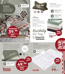 Bettwäsche Angebot im aktuellen buss Prospekt auf Seite 2