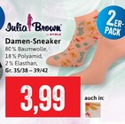Damen-Sneaker im Angebot bei Kaufhaus Stolz in Cuxhaven Damen-Sneaker Angebote von Julia Brown by STOLZ bei Kaufhaus Stolz Cuxhaven für 3,99 €