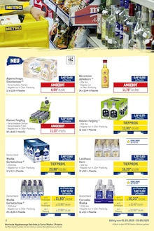 Wodka Angebot im aktuellen METRO Prospekt auf Seite 8