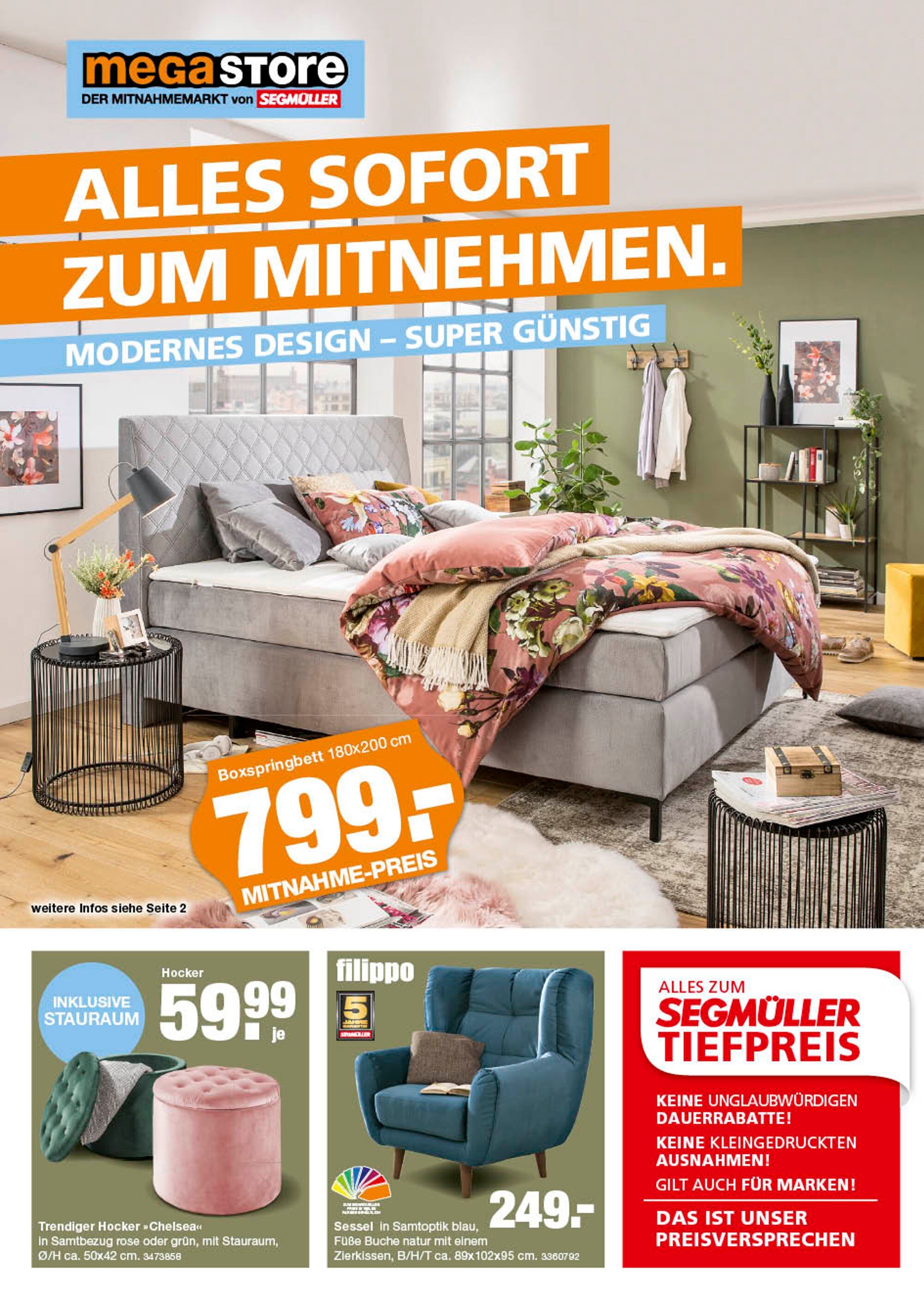 Segmüller Prospekt für Bergheim mit 12 Seiten Segmüller Prospekt für Bergheim: "Modernes Design super günstig", 12 Seiten, 29.11.2021 - 25.12.2021