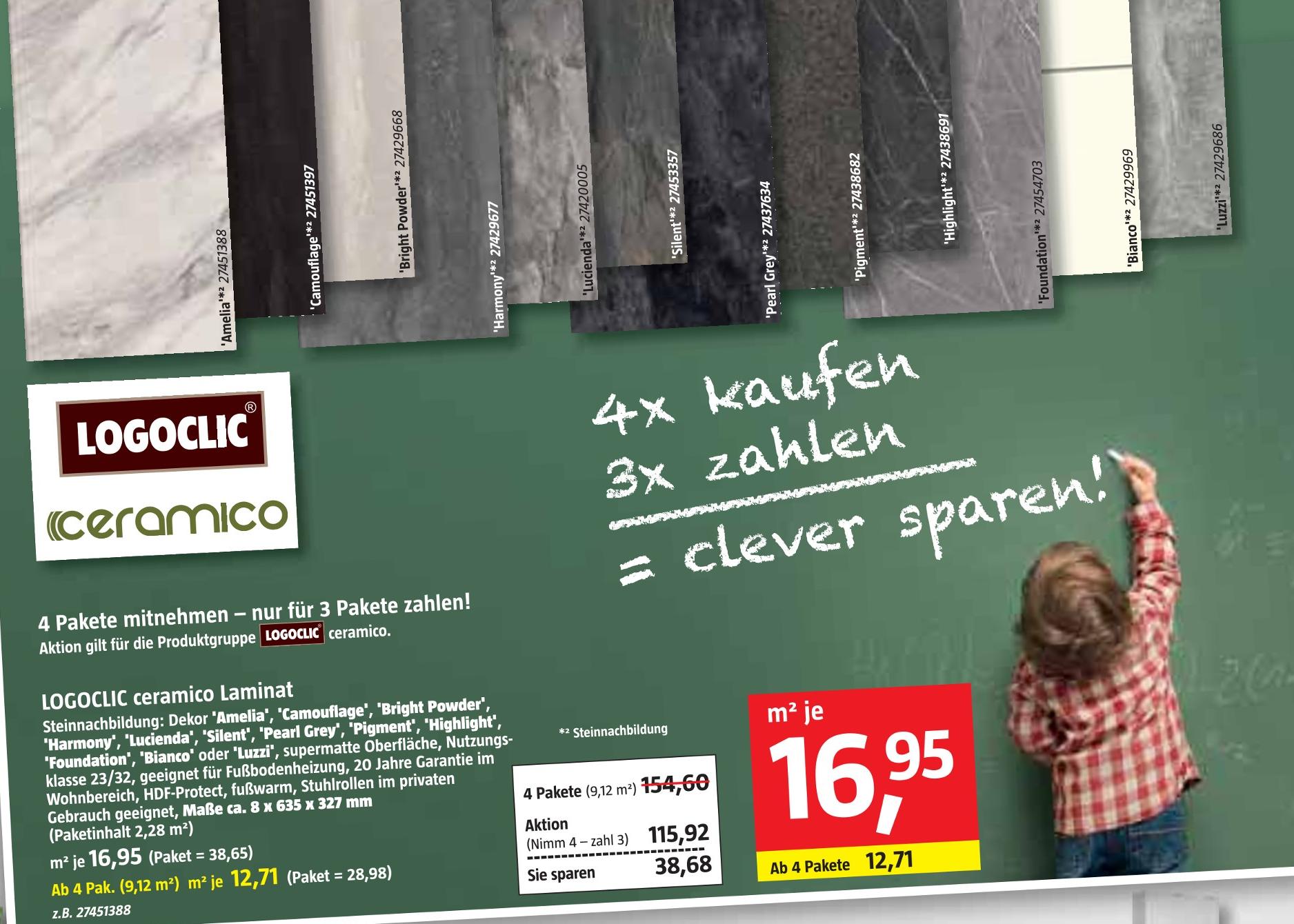 BAUHAUS Nürnberg - Laminat Laminat Angebot bei BAUHAUS Nürnberg im Prospekt Handzettel KW 36