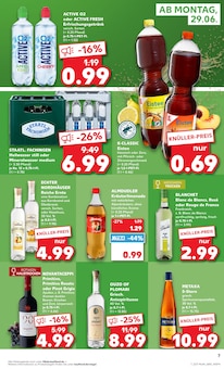 Mineralwasser im Kaufland Prospekt "Hier bin ich richtig" mit 71 Seiten (Mannheim)