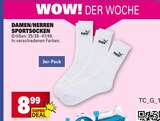 Damen/Herren Sportsocken im Angebot bei Marktkauf in Tübingen Damen/Herren Sportsocken Angebote von Puma bei Marktkauf Tübingen für 8,99 €