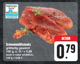 Aktuelle Steak Angebote bei E center in Jena Aktuelles Schweinehüftsteaks Angebot bei E center in Jena ab 0,79 €