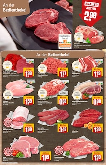 Rindfleisch im REWE Prospekt "Dein Markt" mit 32 Seiten (Fürth)