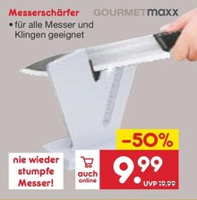 Netto Marken-Discount Kißlegg - Messerschärfer Messerschärfer Angebot bei Netto Marken-Discount Kißlegg im Prospekt "DU WILLST NÄRRISCH GÜNSTIG EINKAUFEN? DANN GEH DOCH ZU NETTO!"