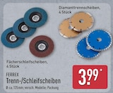 Fächerschleifscheiben von FERREX im aktuellen ALDI Nord Prospekt für 3,99 €