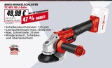 Akku-Winkelschleifer TC-WS 18 Li-Solo Angebote von Einhell bei Marktkauf Heilbronn für 49,99 €
