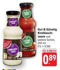Knoblauch-Sauce Angebote von Gut & Günstig bei E center Rottenburg für 0,89 €
