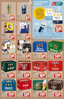 Bier im REWE Prospekt "Dein Markt" mit 40 Seiten (München)