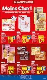 Promos Chocolat dans le catalogue "Économisez tout de suite !!" de Lidl Chocolat en promo dans le catalogue Lidl à la page 13