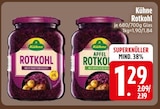 Rotkohl im EDEKA Prospekt Rotkohl von Kühne im aktuellen EDEKA Prospekt für 1,29 €
