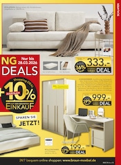 Aktueller BRAUN Möbel-Center Prospekt mit Schreibtisch, "BRAUN SHOPPING WEEK", Seite 13