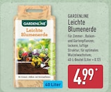 Leichte Blumenerde Angebote von Gardenline bei ALDI Nord Görlitz für 4,99 €