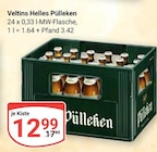 Helles Pülleken Angebote von Veltins bei GLOBUS Ludwigshafen für 12,99 €