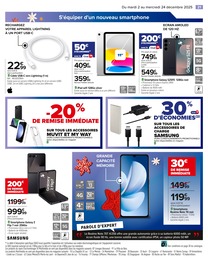 Offre Câble Usb dans le catalogue Carrefour du moment à la page 23