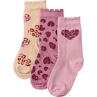 Socken mit Herz- & Leo-Muster, lila, Gr. 31/33 im Angebot bei dm-drogerie markt in Freiberg Socken mit Herz- & Leo-Muster, lila, Gr. 31/33 Angebote von ALANA bei dm-drogerie markt Freiberg für 5,90 €