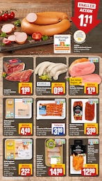 Bratwurst Angebot im aktuellen REWE Prospekt auf Seite 12