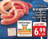 E center Werdohl - Frische Bratwurst Angebot im Prospekt Frische Bratwurst bei E center im Werdohl Prospekt für 6,99 €