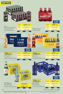 Coca Cola im METRO Prospekt "Outdoor Dining Katalog" mit 60 Seiten (Koblenz)