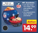Snackhelm von NFL im aktuellen Netto Marken-Discount Prospekt für 14,99 €
