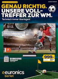 EURONICS Prospekt für Unna: "GENAU RICHTIG. UNSERE VOLLTREFFER ZUR WM.", 20 Seiten, 30.04.2026 - 10.05.2026