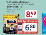 Spülmaschinencaps oder -tabs oder Power Pulver bei Rossmann im Kirchheim Prospekt für 6,80 €