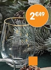 Verre à motif Noël dans le catalogue B&M