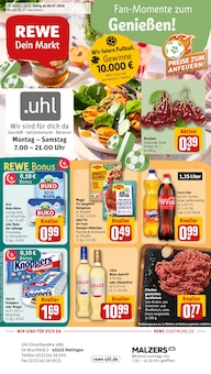 Cola im aktuellen REWE Prospekt (Hattingen) Cola im REWE Prospekt "Dein Markt" mit 32 Seiten (Hattingen)