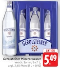 Aktuelles Mineralwasser Angebot bei EDEKA in Saarbrücken ab 5,49 €