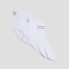 Lot 10 paires chaussettes blanc homme à 9,99 € dans le catalogue La Halle