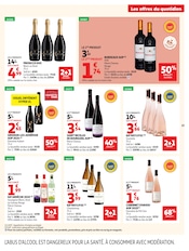 Promos Vin Rouge dans le catalogue "LES TOPS DE LA RENTRÉE" de Auchan Hypermarché Vin Rouge en promo dans le catalogue Auchan Hypermarché à la page 19