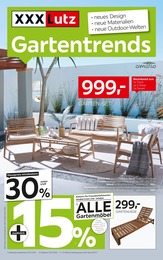 XXXLutz Möbelhäuser Prospekt "Gartentrends" für Salzwedel, 12 Seiten, 13.03.2023 - 26.03.2023 XXXLutz Möbelhäuser Prospekt "Gartentrends" für Salzwedel, 12 Seiten, 13.03.2023 - 26.03.2023