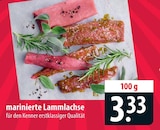 Aktuelle Lamm Angebote bei famila Nordost in Lübeck Aktuelles marinierte Lammlachse Angebot bei famila Nordost in Lübeck ab 3,33 €