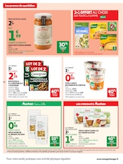 Promos Saucisse dans le catalogue "LE GOÛT DU RÉCONFORT" de Auchan Hypermarché Saucisse en promo dans le catalogue Auchan Hypermarché à la page 20