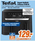 Doppel-Heißluftfritteuse EY901N im Angebot bei expert in Siegen Doppel-Heißluftfritteuse EY901N Angebote von Tefal bei expert Siegen für 129,00 €