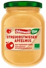 Streuobstwiesen Apfelmus leicht gezuckert im Angebot bei REWE in Frankfurt Streuobstwiesen Apfelmus leicht gezuckert Angebote von Odenwald bei REWE Frankfurt für 1,89 €