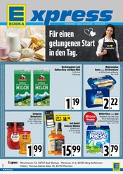 Aktueller E xpress Supermarkt Prospekt in Miesbach und Umgebung, "Für einen gelungenen Start in den Tag" mit 4 Seiten, 24.03.2025 - 29.03.2025