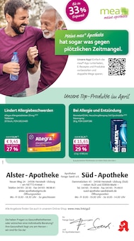 mea - meine apotheke Prospekt Unsere April-Angebote mit 4 Seiten