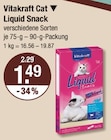 Cat Liquid Snack von Vitakraft im aktuellen V-Markt Prospekt für 1,49 €