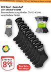 Sport-, Kurzschaft- oder Sneaker-Socken im Angebot bei GLOBUS in Gera Sport-, Kurzschaft- oder Sneaker-Socken Angebote von OHO bei GLOBUS Gera für 8,99 €