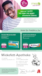 mea - meine apotheke Prospekt für Lahstedt mit 4 Seiten mea - meine apotheke Prospekt für Lahstedt: "Unsere Juni-Angebote", 4 Seiten, 01.06.2026 - 30.06.2026