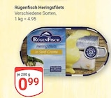 Heringsfilets im Angebot bei GLOBUS in Jena Heringsfilets Angebote von RügenFisch bei GLOBUS Jena für 0,99 €