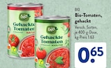 Gehackte Tomaten Natur von Bio für 0,65 € bei ALDI SÜD im Angebot Gehackte Tomaten Natur von Bio im aktuellen ALDI SÜD Prospekt