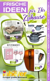 Kochtopf im Möbel Inhofer Prospekt in Memmingen Aktueller Möbel Inhofer Prospekt mit Kochtopf, "FRISCHE IDEEN", Seite 1
